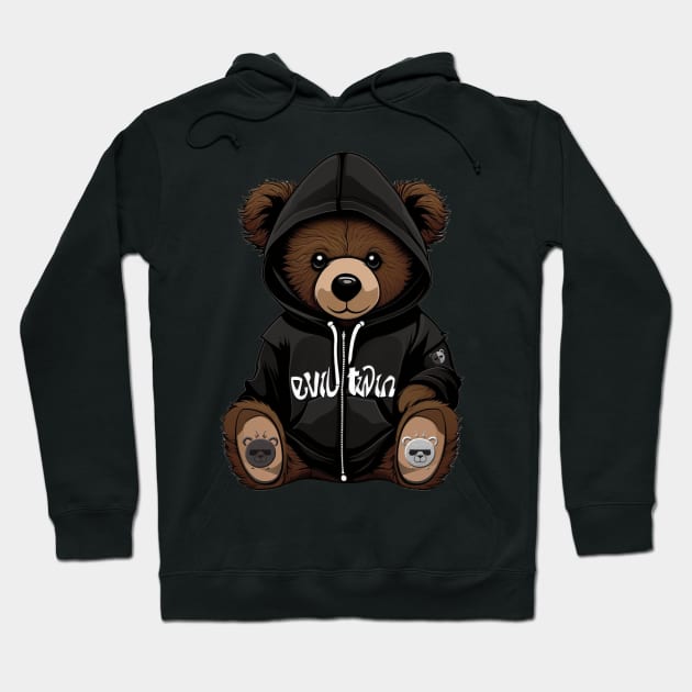 The Evil Twin Rebellion Teddy Collection [B1] Hoodie by Angelic Gangster